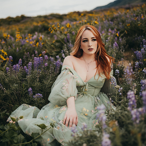 (image for) Bells - Flower Field Glamour (Signed Print)